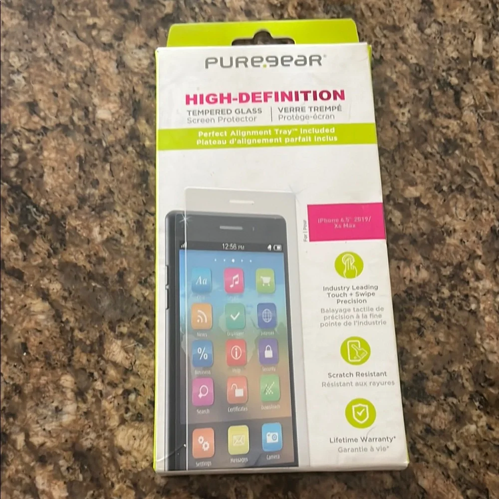 High-Definition Tempered Glass Screen Protector